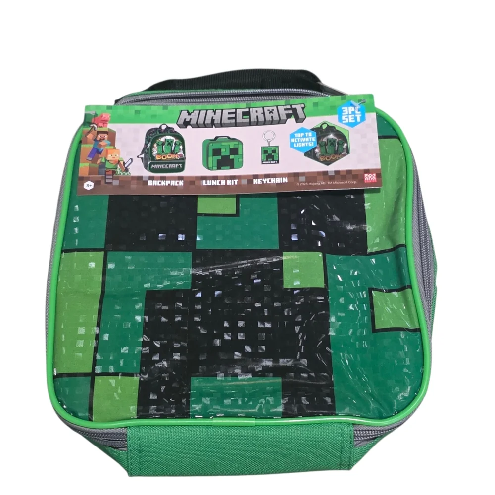 New Minecraft Soft Lunchbox